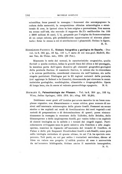 Giornale di geologia annali del R. Museo geologico di Bologna