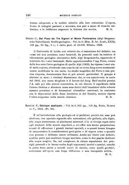 Giornale di geologia annali del R. Museo geologico di Bologna