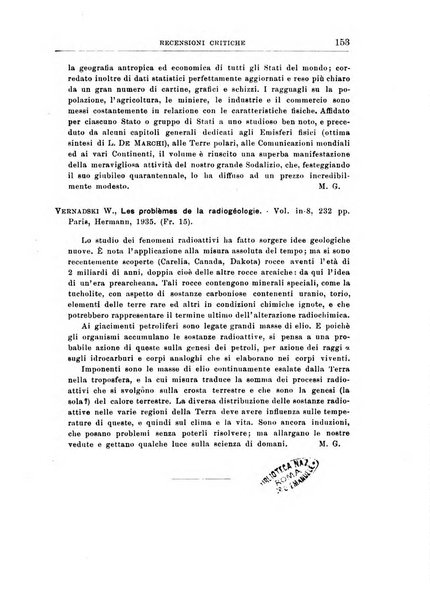 Giornale di geologia annali del R. Museo geologico di Bologna