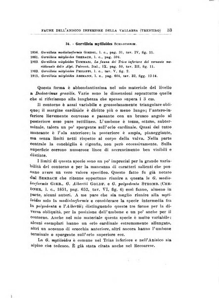 Giornale di geologia annali del R. Museo geologico di Bologna