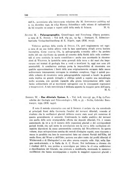 Giornale di geologia annali del R. Museo geologico di Bologna