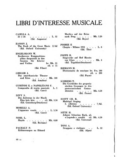 Bollettino bibliografico musicale