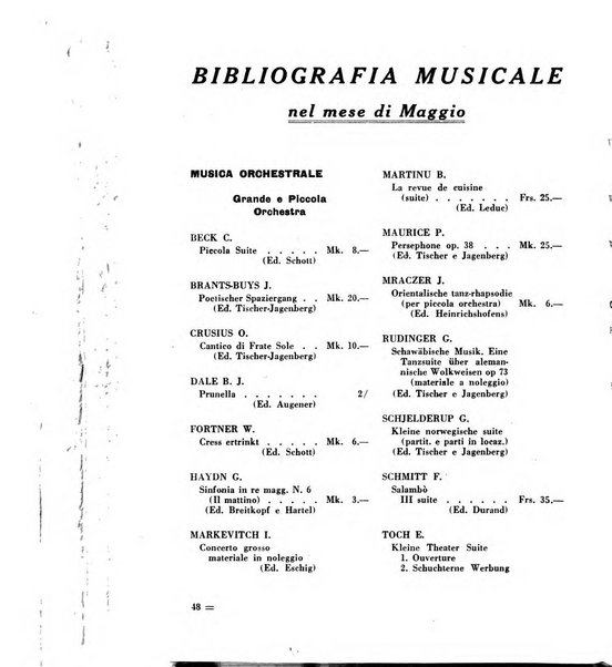 Bollettino bibliografico musicale