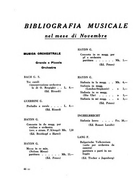 Bollettino bibliografico musicale