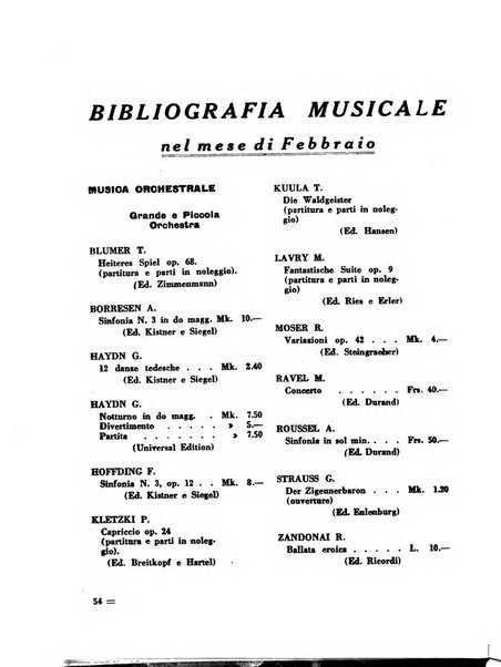 Bollettino bibliografico musicale