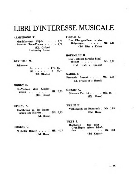 Bollettino bibliografico musicale