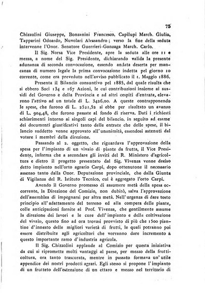 Bollettino del comizio agrario di Mantova e dei distretti riuniti di Asola, Bozzolo, Canneto sull'Oglio, Gonzaga, Ostiglia, Volta