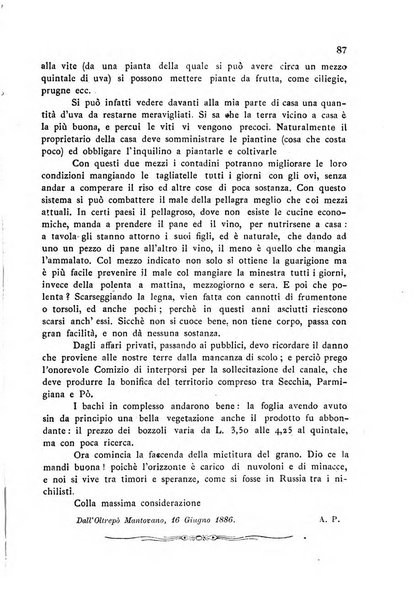 Bollettino del comizio agrario di Mantova e dei distretti riuniti di Asola, Bozzolo, Canneto sull'Oglio, Gonzaga, Ostiglia, Volta