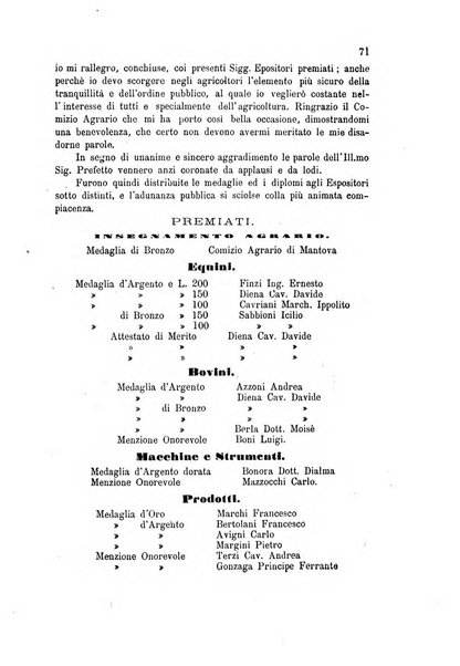 Bollettino del comizio agrario di Mantova e dei distretti riuniti di Asola, Bozzolo, Canneto sull'Oglio, Gonzaga, Ostiglia, Volta