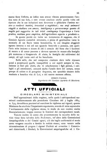 Bollettino del comizio agrario di Mantova e dei distretti riuniti di Asola, Bozzolo, Canneto sull'Oglio, Gonzaga, Ostiglia, Volta