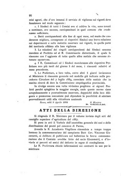 Bollettino del comizio agrario di Mantova e dei distretti riuniti di Asola, Bozzolo, Canneto sull'Oglio, Gonzaga, Ostiglia, Volta