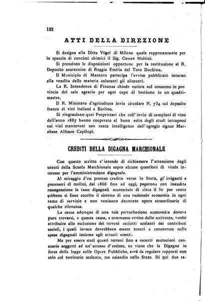 Bollettino del comizio agrario di Mantova e dei distretti riuniti di Asola, Bozzolo, Canneto sull'Oglio, Gonzaga, Ostiglia, Volta