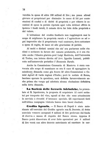 Bollettino del comizio agrario di Mantova e dei distretti riuniti di Asola, Bozzolo, Canneto sull'Oglio, Gonzaga, Ostiglia, Volta