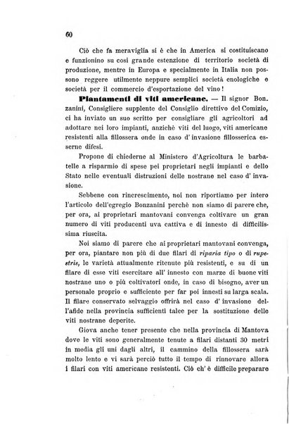 Bollettino del comizio agrario di Mantova e dei distretti riuniti di Asola, Bozzolo, Canneto sull'Oglio, Gonzaga, Ostiglia, Volta