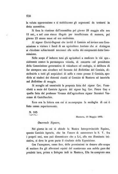 Bollettino del comizio agrario di Mantova e dei distretti riuniti di Asola, Bozzolo, Canneto sull'Oglio, Gonzaga, Ostiglia, Volta