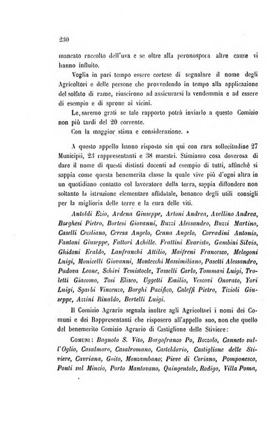 Bollettino del comizio agrario di Mantova e dei distretti riuniti di Asola, Bozzolo, Canneto sull'Oglio, Gonzaga, Ostiglia, Volta