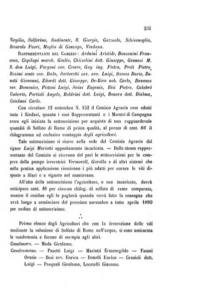 Bollettino del comizio agrario di Mantova e dei distretti riuniti di Asola, Bozzolo, Canneto sull'Oglio, Gonzaga, Ostiglia, Volta