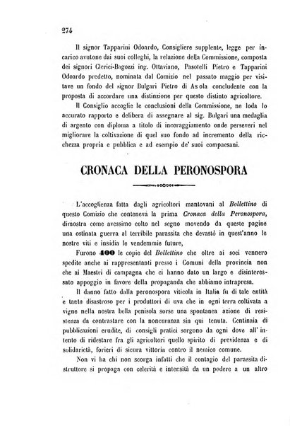 Bollettino del comizio agrario di Mantova e dei distretti riuniti di Asola, Bozzolo, Canneto sull'Oglio, Gonzaga, Ostiglia, Volta