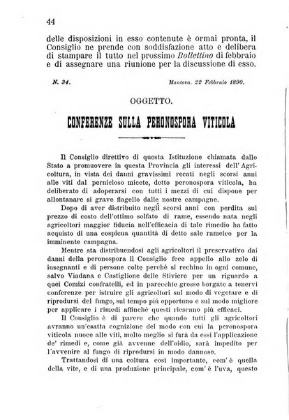 Bollettino del comizio agrario di Mantova e dei distretti riuniti di Asola, Bozzolo, Canneto sull'Oglio, Gonzaga, Ostiglia, Volta