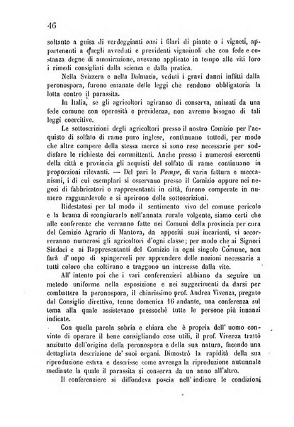 Bollettino del comizio agrario di Mantova e dei distretti riuniti di Asola, Bozzolo, Canneto sull'Oglio, Gonzaga, Ostiglia, Volta