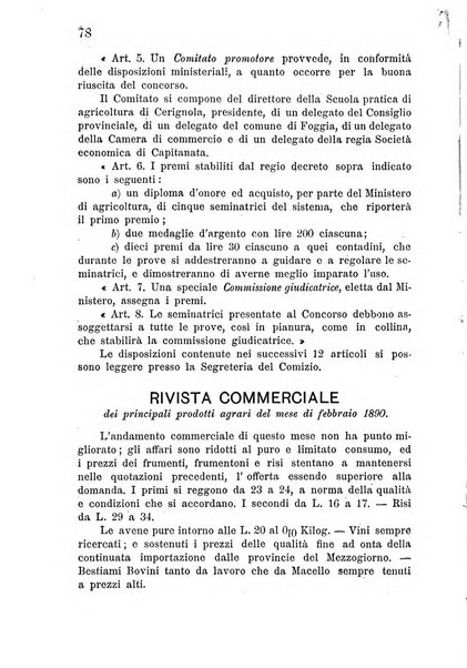 Bollettino del comizio agrario di Mantova e dei distretti riuniti di Asola, Bozzolo, Canneto sull'Oglio, Gonzaga, Ostiglia, Volta