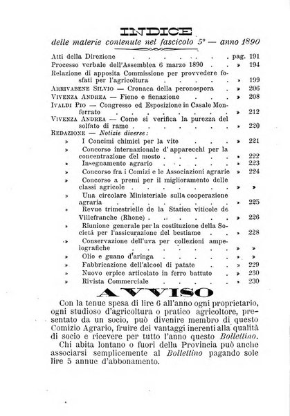 Bollettino del comizio agrario di Mantova e dei distretti riuniti di Asola, Bozzolo, Canneto sull'Oglio, Gonzaga, Ostiglia, Volta