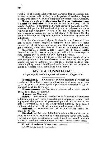 Bollettino del comizio agrario di Mantova e dei distretti riuniti di Asola, Bozzolo, Canneto sull'Oglio, Gonzaga, Ostiglia, Volta