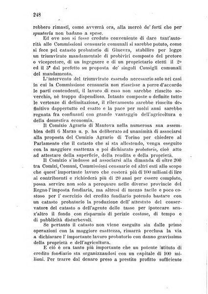 Bollettino del comizio agrario di Mantova e dei distretti riuniti di Asola, Bozzolo, Canneto sull'Oglio, Gonzaga, Ostiglia, Volta