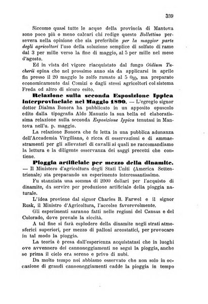 Bollettino del comizio agrario di Mantova e dei distretti riuniti di Asola, Bozzolo, Canneto sull'Oglio, Gonzaga, Ostiglia, Volta