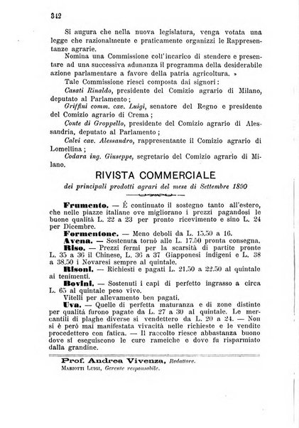 Bollettino del comizio agrario di Mantova e dei distretti riuniti di Asola, Bozzolo, Canneto sull'Oglio, Gonzaga, Ostiglia, Volta