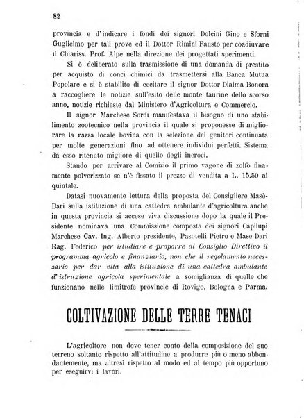 Bollettino del comizio agrario di Mantova e dei distretti riuniti di Asola, Bozzolo, Canneto sull'Oglio, Gonzaga, Ostiglia, Volta