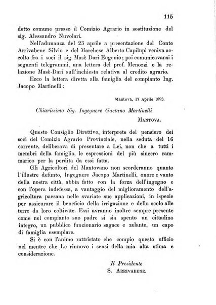 Bollettino del comizio agrario di Mantova e dei distretti riuniti di Asola, Bozzolo, Canneto sull'Oglio, Gonzaga, Ostiglia, Volta