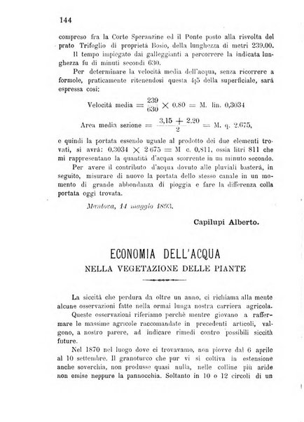 Bollettino del comizio agrario di Mantova e dei distretti riuniti di Asola, Bozzolo, Canneto sull'Oglio, Gonzaga, Ostiglia, Volta