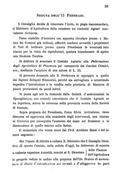 Bollettino del comizio agrario di Mantova e dei distretti riuniti di Asola, Bozzolo, Canneto sull'Oglio, Gonzaga, Ostiglia, Volta