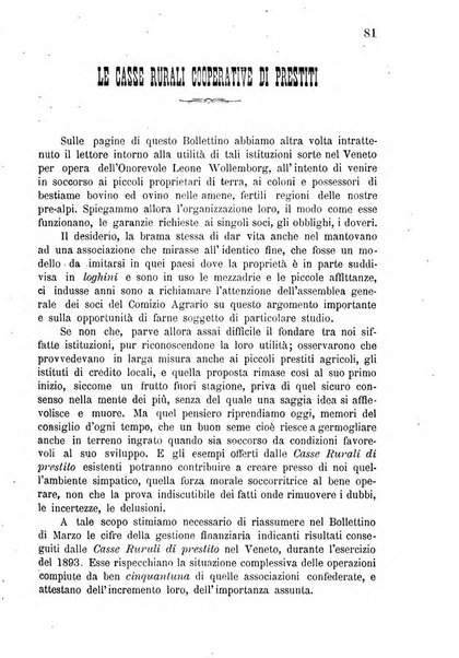 Bollettino del comizio agrario di Mantova e dei distretti riuniti di Asola, Bozzolo, Canneto sull'Oglio, Gonzaga, Ostiglia, Volta