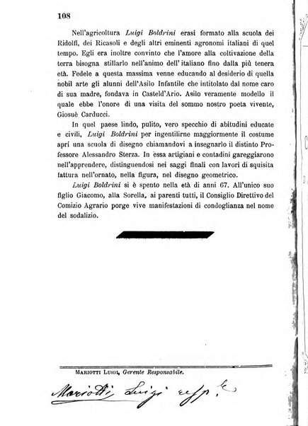 Bollettino del comizio agrario di Mantova e dei distretti riuniti di Asola, Bozzolo, Canneto sull'Oglio, Gonzaga, Ostiglia, Volta