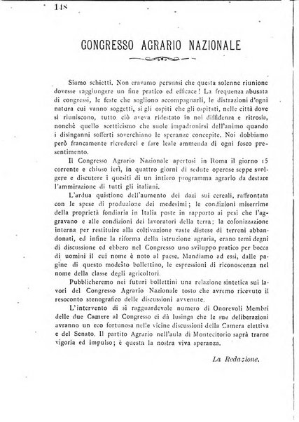 Bollettino del comizio agrario di Mantova e dei distretti riuniti di Asola, Bozzolo, Canneto sull'Oglio, Gonzaga, Ostiglia, Volta