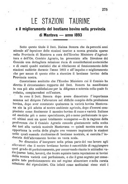 Bollettino del comizio agrario di Mantova e dei distretti riuniti di Asola, Bozzolo, Canneto sull'Oglio, Gonzaga, Ostiglia, Volta