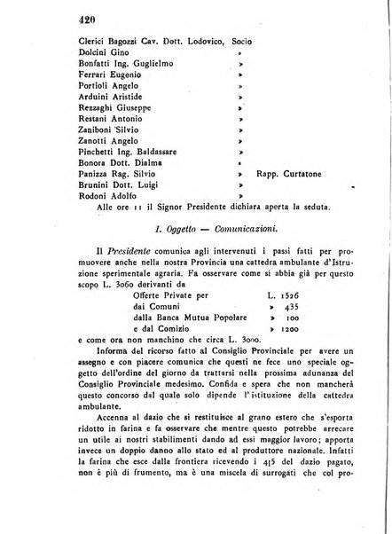 Bollettino del comizio agrario di Mantova e dei distretti riuniti di Asola, Bozzolo, Canneto sull'Oglio, Gonzaga, Ostiglia, Volta