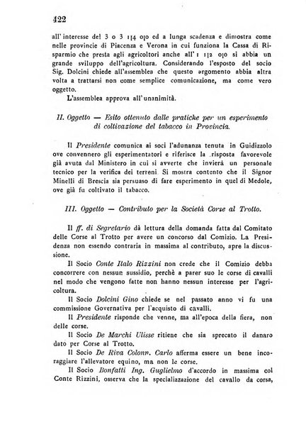 Bollettino del comizio agrario di Mantova e dei distretti riuniti di Asola, Bozzolo, Canneto sull'Oglio, Gonzaga, Ostiglia, Volta