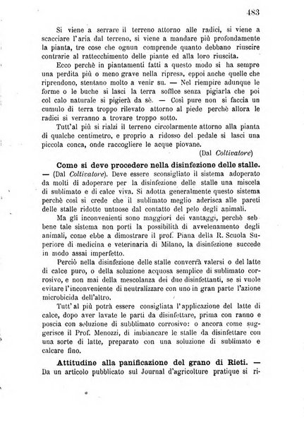 Bollettino del comizio agrario di Mantova e dei distretti riuniti di Asola, Bozzolo, Canneto sull'Oglio, Gonzaga, Ostiglia, Volta