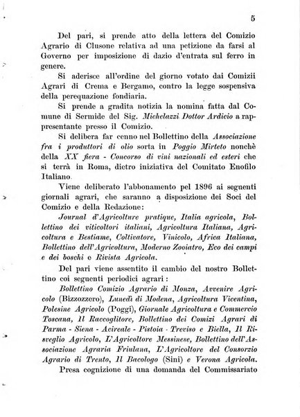 Bollettino del comizio agrario di Mantova e dei distretti riuniti di Asola, Bozzolo, Canneto sull'Oglio, Gonzaga, Ostiglia, Volta