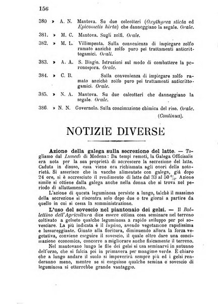 Bollettino del comizio agrario di Mantova e dei distretti riuniti di Asola, Bozzolo, Canneto sull'Oglio, Gonzaga, Ostiglia, Volta