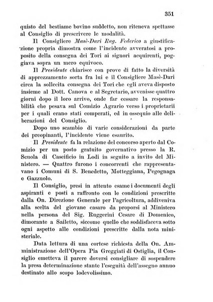 Bollettino del comizio agrario di Mantova e dei distretti riuniti di Asola, Bozzolo, Canneto sull'Oglio, Gonzaga, Ostiglia, Volta