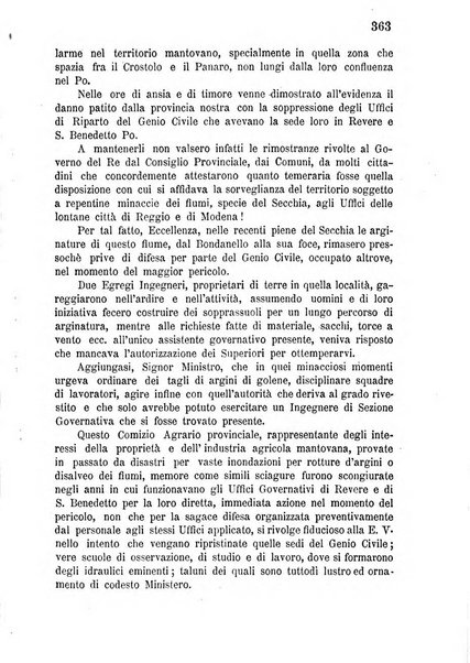 Bollettino del comizio agrario di Mantova e dei distretti riuniti di Asola, Bozzolo, Canneto sull'Oglio, Gonzaga, Ostiglia, Volta