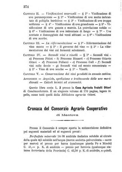 Bollettino del comizio agrario di Mantova e dei distretti riuniti di Asola, Bozzolo, Canneto sull'Oglio, Gonzaga, Ostiglia, Volta