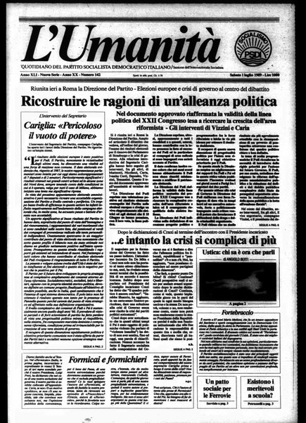 Umanità : giornale dei socialisti democratici