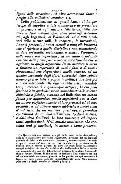 Annali di fisica, chimica e matematiche col bullettino dell'industria meccanica e chimica