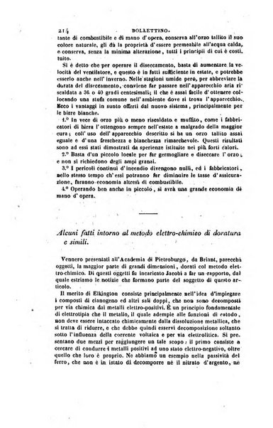 Annali di fisica, chimica e matematiche col bullettino dell'industria meccanica e chimica