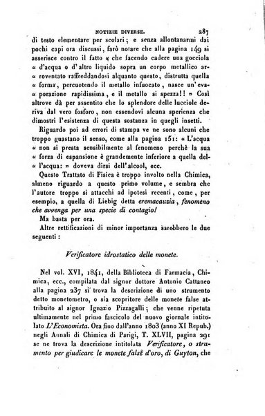 Annali di fisica, chimica e matematiche col bullettino dell'industria meccanica e chimica